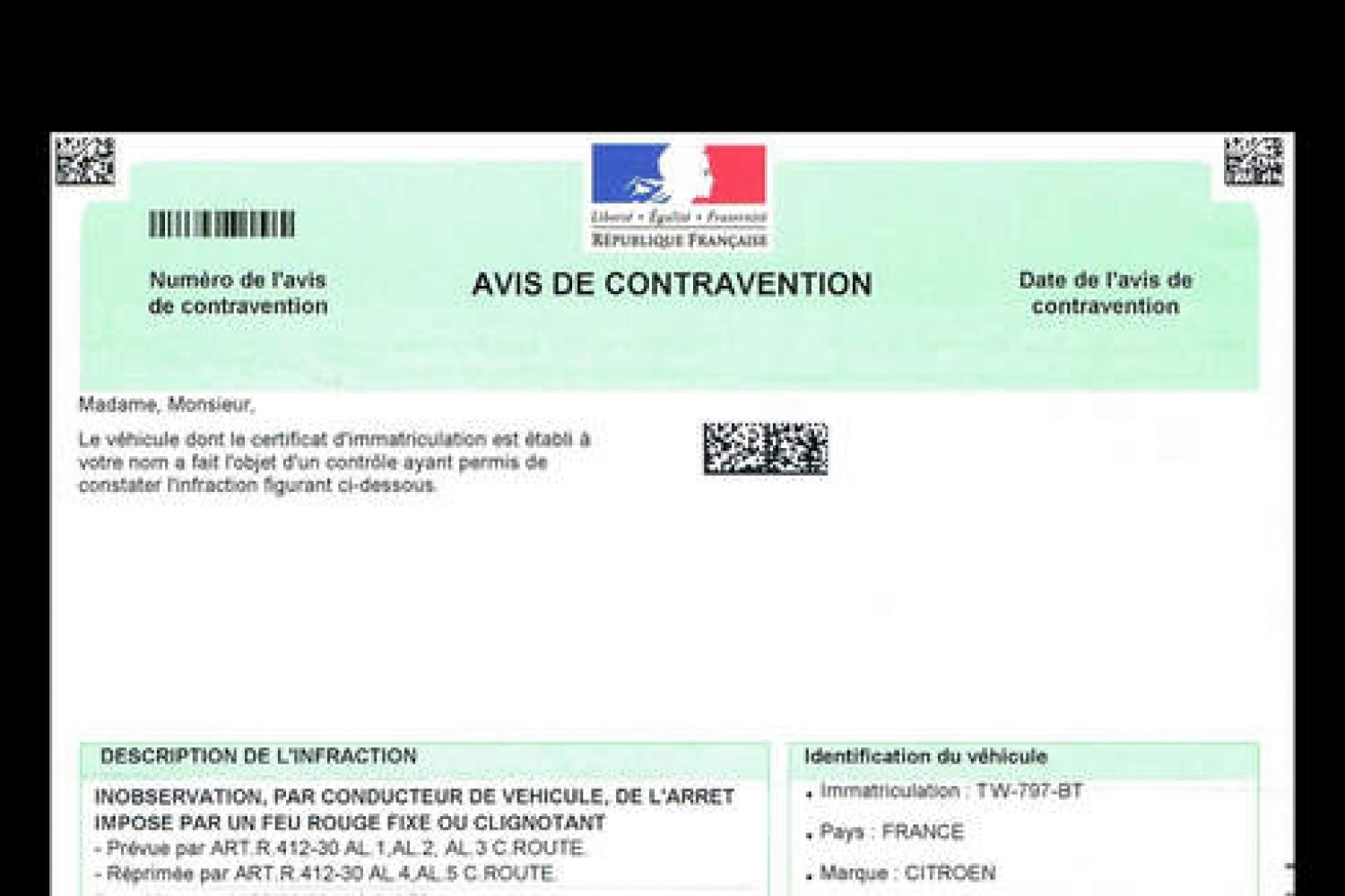 Avocat infraction contravention Vendée